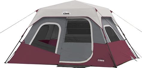 Core tent - Dec 31, 2021 · 4. CORE Lighted 12 Person Instant Cabin Tent. Core tent reviews wouldn’t be complete without this instant cabin tent from this fantastic brand. This particular model can accommodate a whopping 12 people at the same time, and it’s built tough to handle the great outdoors with relative ease. 